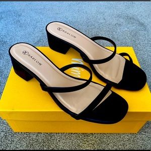 Harlow sandals with mini heel